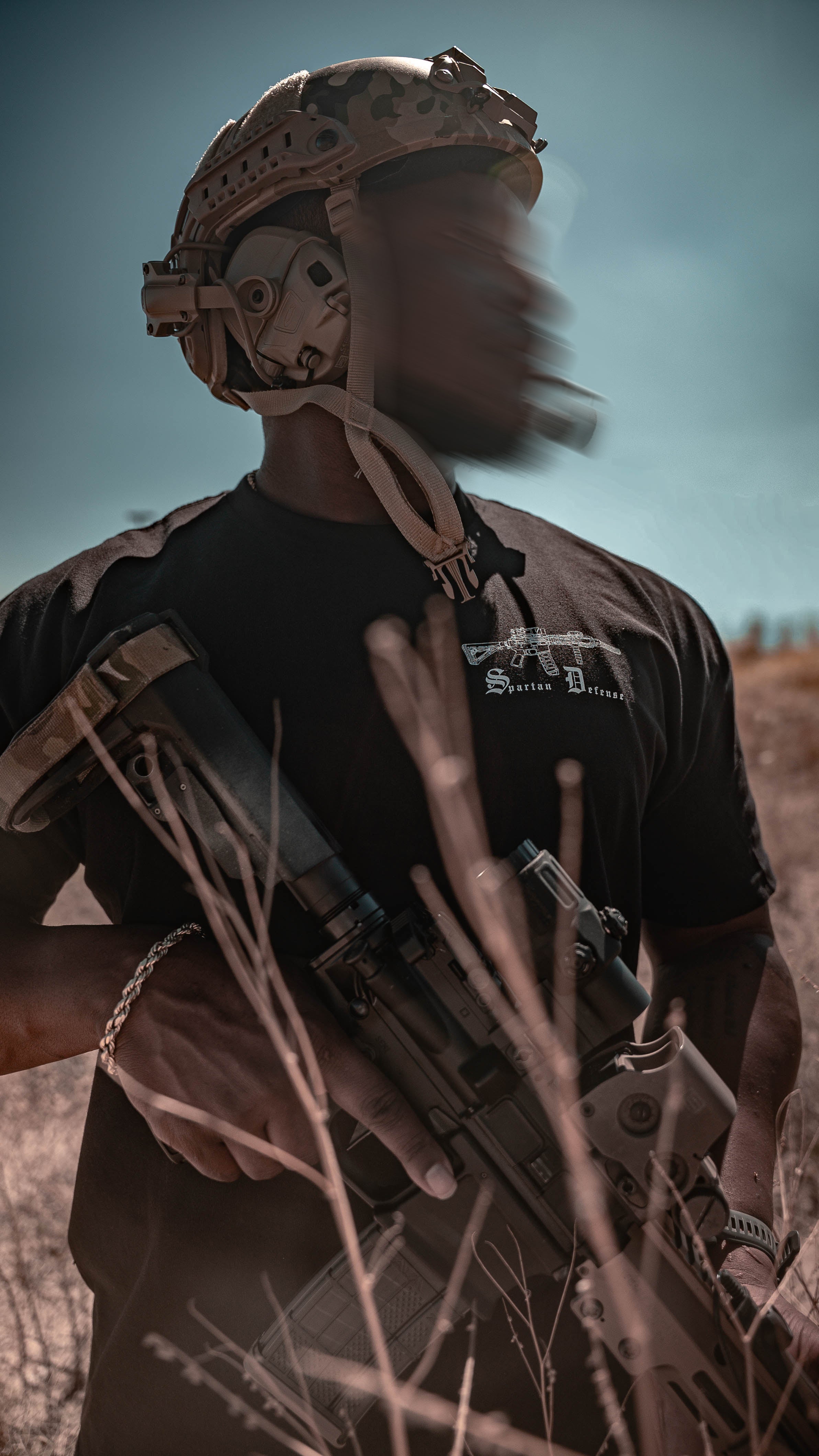 Heavyweight Big Stick T-Shirt BLACK