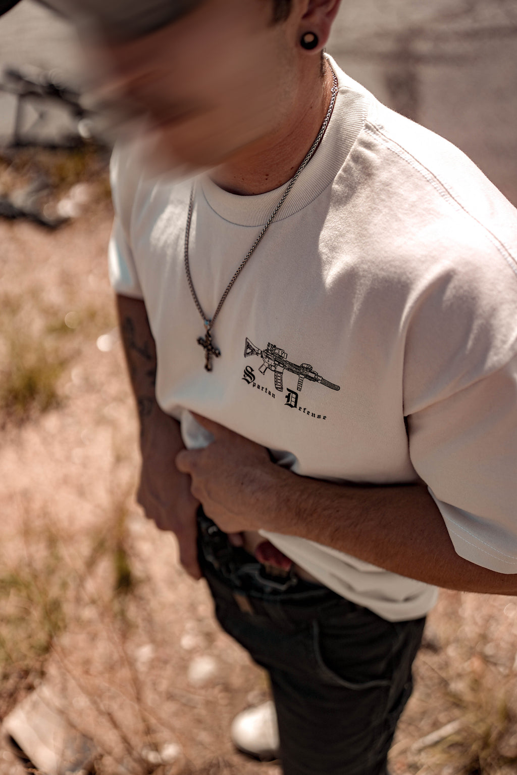 Heavyweight Big Stick T-Shirt BONE