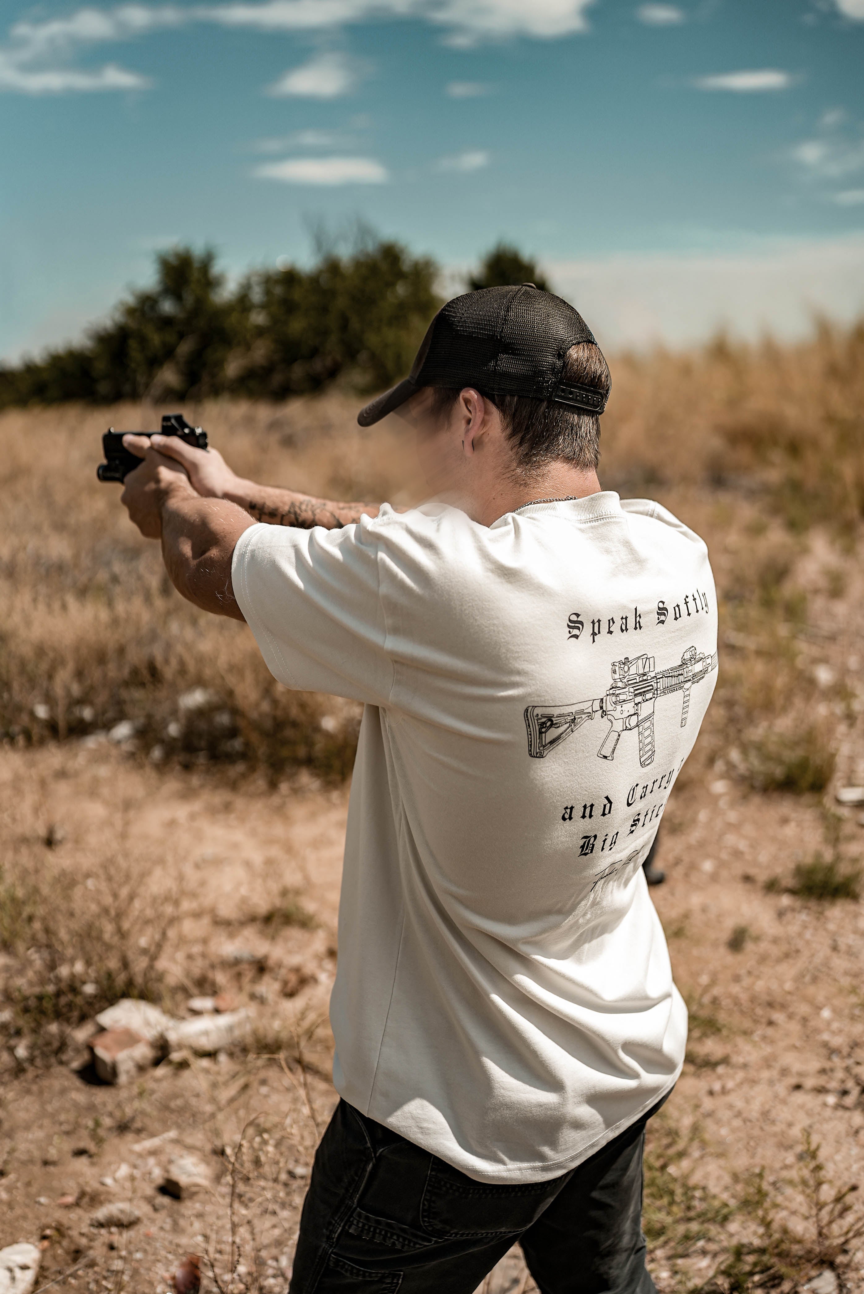 Heavyweight Big Stick T-Shirt BONE